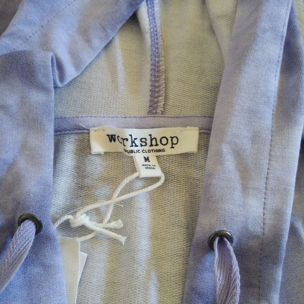 Workshop Republic Clothing Lilac💜Tie Dye☮️Hoodie - Picture 3 of 13
